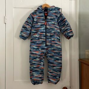 Patagonia toddler snowsuit 3T